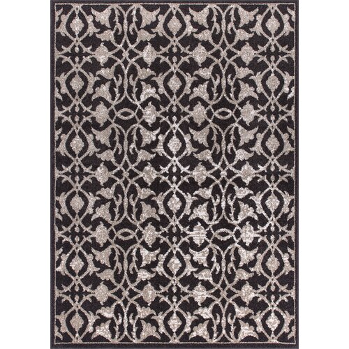 Three Posts Melrose Espresso Area Rug