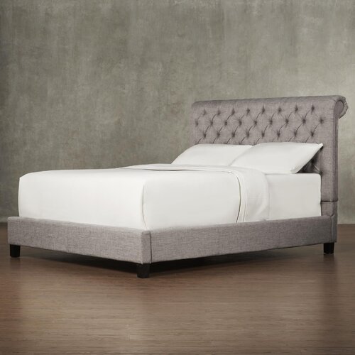 Cumberland King Upholstered Bed by Three Posts