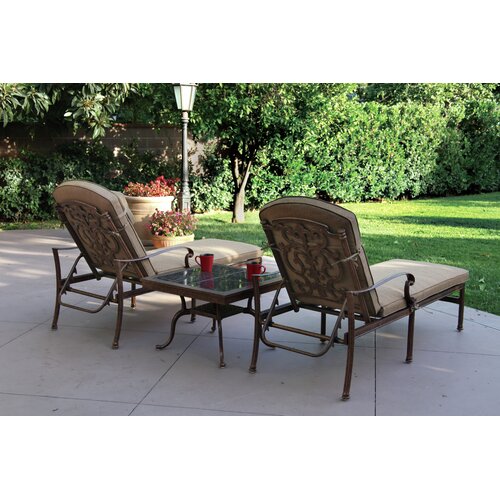 Santa Barbara Chaise Lounge with Cushion