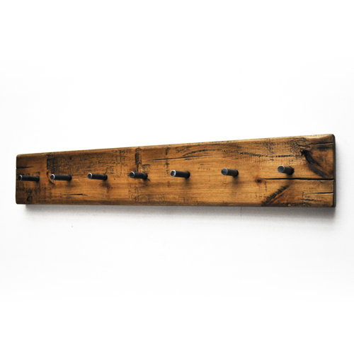 Dogberry Collections Rustic Plank Wall Mounted Coat Rack & Reviews