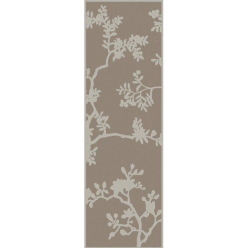 Manor Gray Floral Area Rug