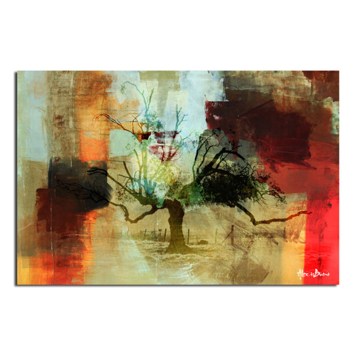 Abstract Landscape II Oversized Canvas Wall Art by Ready2hangart