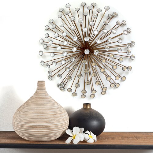 Stratton Home Decor  Acrylic Bling  Burst Wall  D cor 