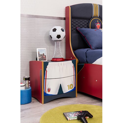 Soccer Twin Upholstered Customizable Bedroom Set