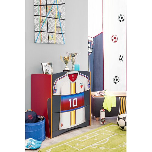 Soccer Twin Upholstered Customizable Bedroom Set