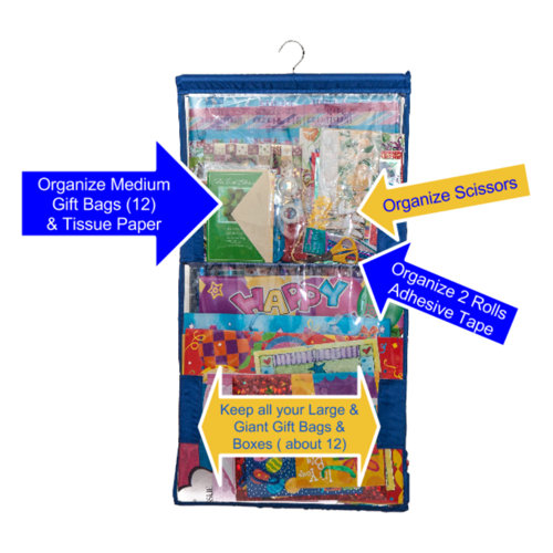 Buddy Hanging Gift Wrap Organizer Wayfair