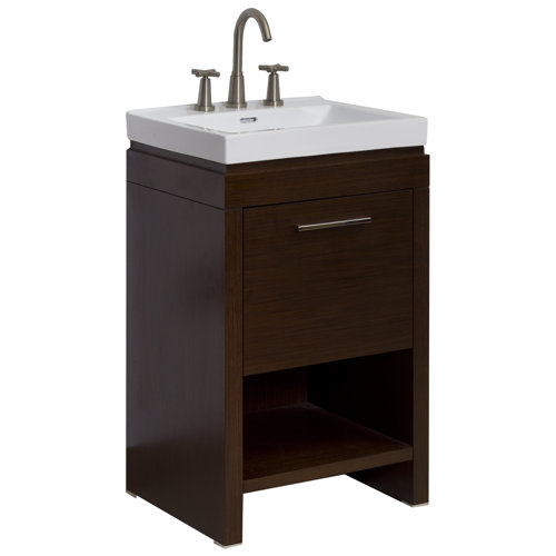 21.5 Single Modern Plywood Melamine Bathroom Vanity Set by American