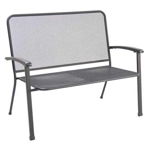 SunVilla Home Innsbruck Steel Garden Bench