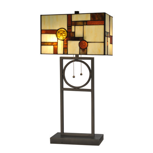 Lite Source Keytouch 28.5" H Table Lamp with Rectangular Shade