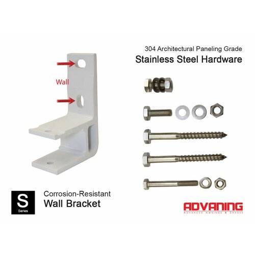 Advaning S Slim Series 12 ft. x 10 ft. Light Weight Manual Retractable