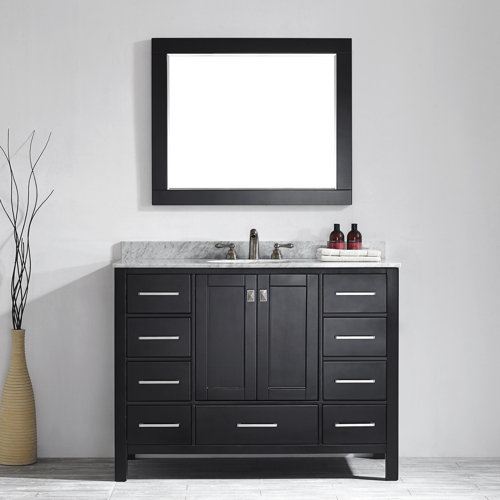 Vinnova Gela 48 Single Vanity Set with Mirror