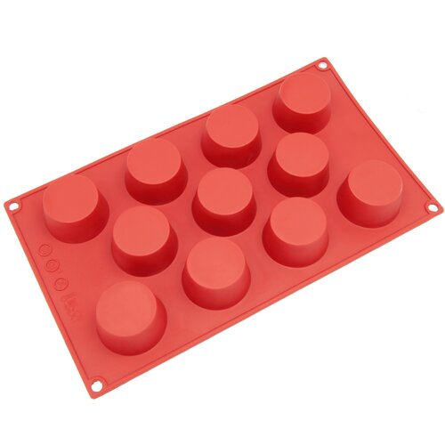 Freshware 11 Cavity Mini Muffin Silicone Mold Pan