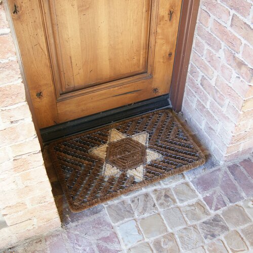 Valencia Boot Scraper Doormat by Rubber Cal, Inc.