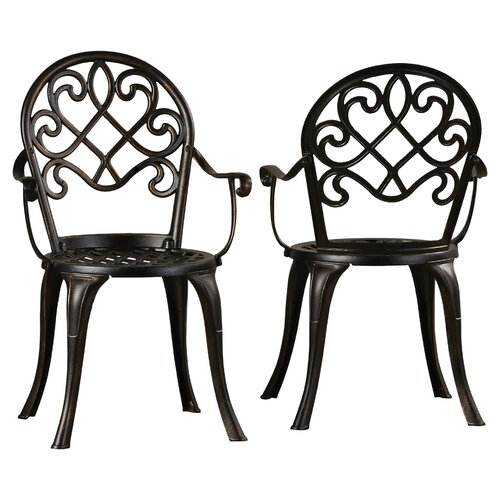 Alcott Hill Chestnut Street 3 Piece Bistro Set