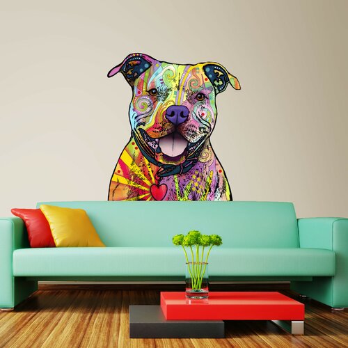 Beware of Pit Bulls Wall Decal by My Wonderful Walls