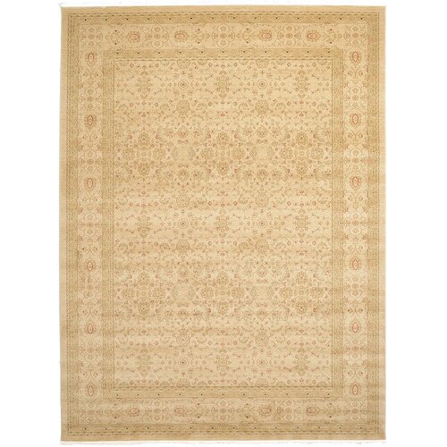 Unique Loom Heritage Cream Area Rug