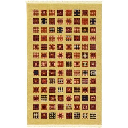 Nomad Beige Area Rug by Unique Loom