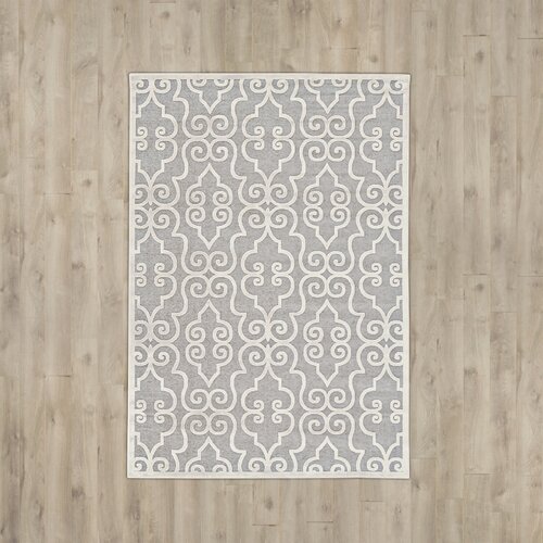 Lark Manor Robicheaux Grey Area Rug