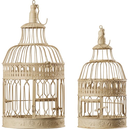 Lark Manor 2 Piece Bird Cage Set & Reviews | Wayfair