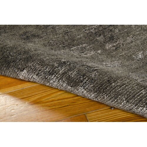 Silk Shadows Coal Area Rug by Nourison