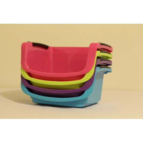 Plastic Stackable Storage Basket Organizer Tray Open Bin Wayfair