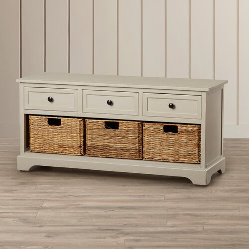 Beachcrest Home McKinley Storage Bench