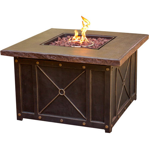 Cambridge Dura Stone Gas Fire Pit & Reviews Wayfair