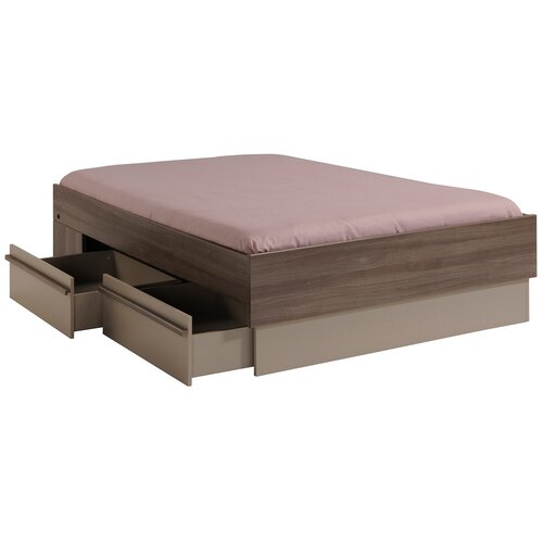 Satty Full Storage Platform Bed by Parisot