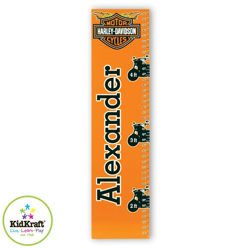 Personalized Harley Davidson Growth Chart by KidKraft