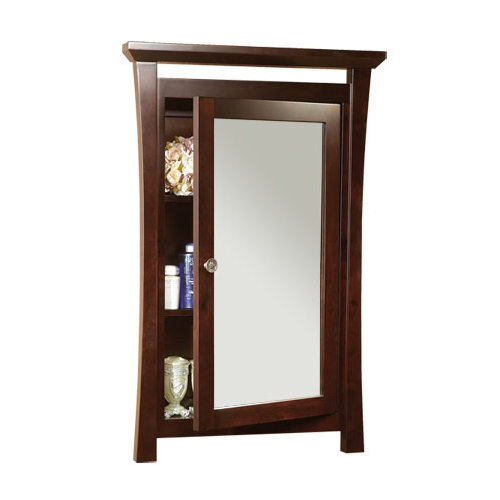 Pacific Rim Solid Wood Framed Medicine in Vintage Walnut by on