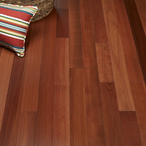 Albero Valley 5 Solid Massaranduba Hardwood Flooring in Redwood