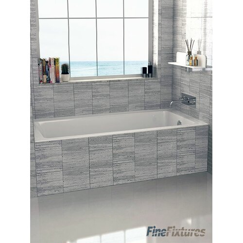 Fine Fixtures Drop In or Alcove 32 x 60 Soaking Bathtub