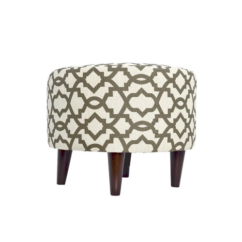 MJLFurniture Sheffield Upholstered Ottoman