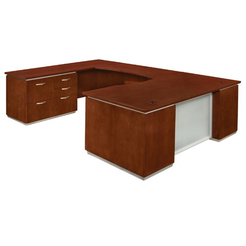 Flexsteel Contract Pimlico U Shape Executive Desk with Left Personal