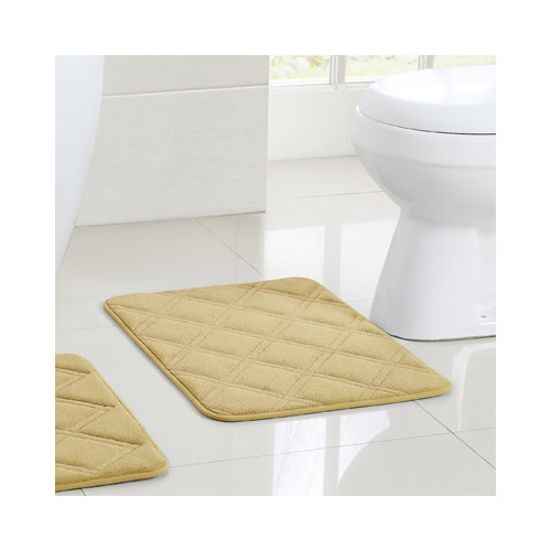 VCNY Byzantine Memory Foam Embossed Black Area Rug & Reviews Wayfair