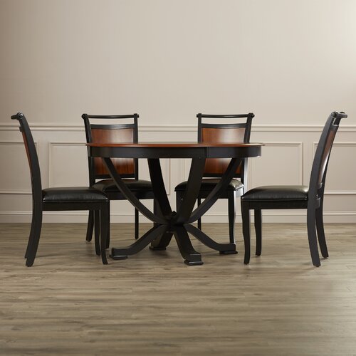 Rosalind Wheeler Beaufort 5 Piece Dining Set