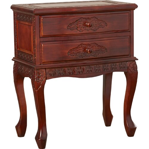 Rosalind Wheeler Bardell 2 Drawer Nightstand