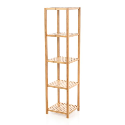 Bay Isle Home Midway 14.1 W x 57.8 Bathroom Shelf