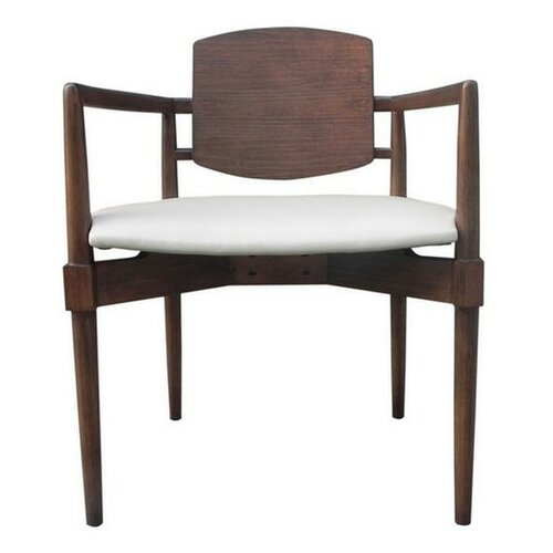 Abbyson Living Karington Hand Rubbed Leather Armchair