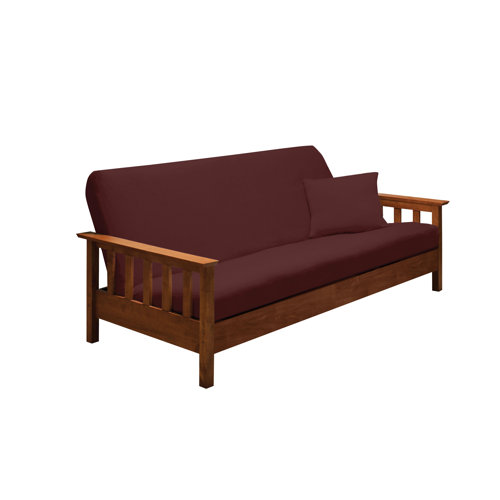 Latitude Run Futon Slipcover & Reviews