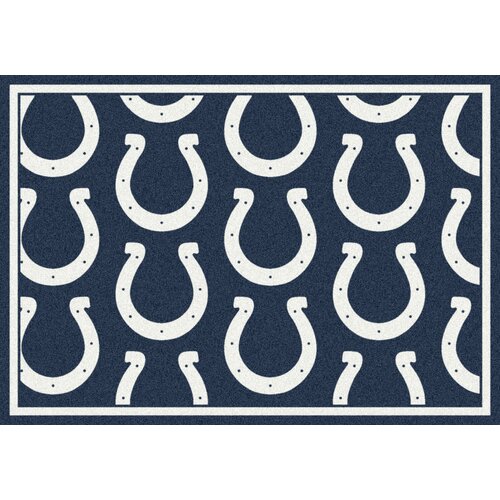 NFL Team Repeat Indianapolis Colts Football Rug by My Team by Milliken