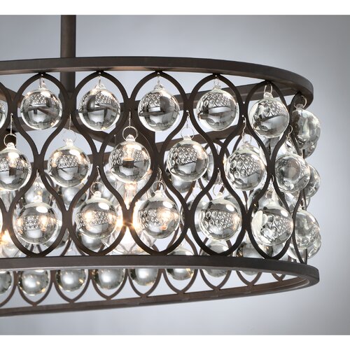 Quoizel Alexandria 4 Light Island Chandelier