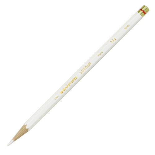 Color Pencil, 12/DZ, White Wayfair