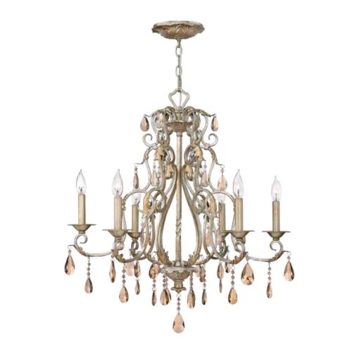 Carlton 6 Light Chandelier by Hinkley Lighting