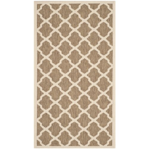 Safavieh Courtyard Brown & Bone Area Rug