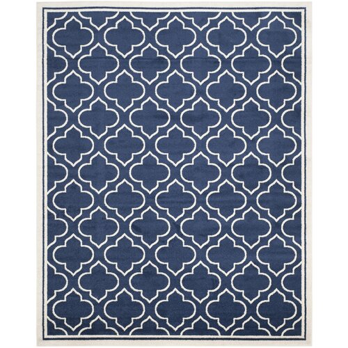 Amherst Navy / Ivory Indoor/Outdoor Area Rug by Safavieh