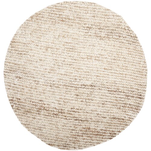 Shag White & Beige Area Rug by Safavieh