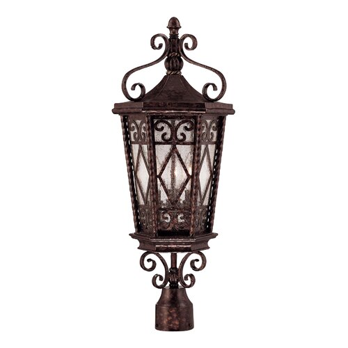 Pierce Paxton 3 Light Post Lantern by Savoy House