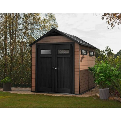 ... Ft. W x 9.4 Ft. D Plastic Storage Shed &amp; Reviews | Wayfair Supply