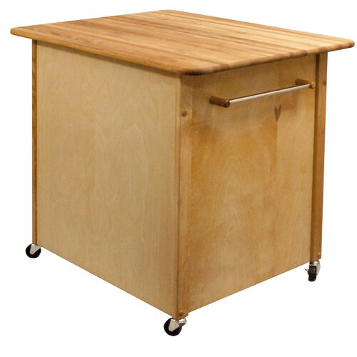 Catskill Craftsmen, Inc. Kitchen Island with Butcher Block Top